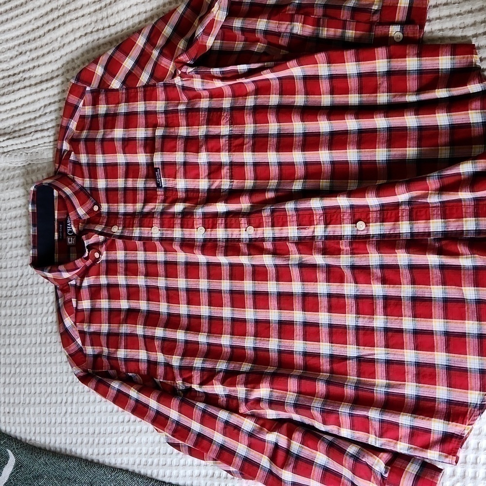 Mens Bundle Button Ups VanHeusen Champs size Large - Picture 5 of 6